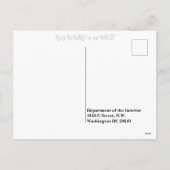 Vooraf geadresseerd Briefkaart aan het Departement (Achterkant)