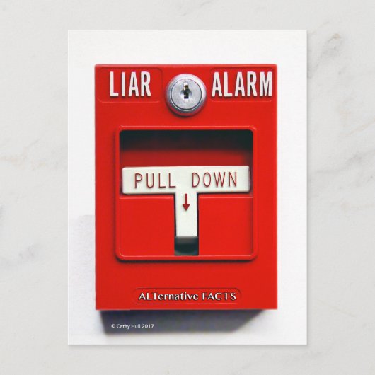 Vooraf geadresseerd Donald J.Trump Fire Trump Brie Briefkaart (Voorkant)