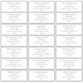 Vooraf geadresseerde Adresetiketten Sticker (Voorkant)