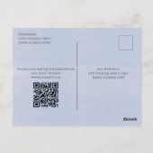 Vooraf geadresseerde website van codecode voor coc briefkaart (Achterkant)
