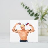 Vooraf gericht briefkaart aan Trump The Bully Pulp (Staand voorkant)