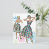 Voorafgaande Mode Briefkaart (Staand voorkant)