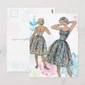 Voorafgaande Mode Briefkaart (Voorkant / Achterkant)