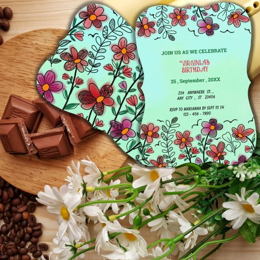 VOORAFGAANDE UNIEKE RODE DOODLE STROMEN KAART