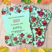 VOORAFGAANDE UNIEKE RODE DOODLE STROMEN KAART