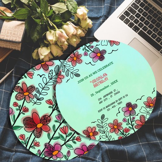 VOORAFGAANDE UNIEKE RODE DOODLE STROMEN KAART