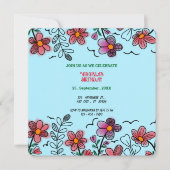 VOORAFGAANDE UNIEKE RODE DOODLE STROMEN KAART (Voorkant)