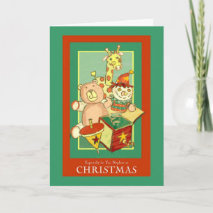 Vooral voor u Neef bij Kerstmis Feestdagen Kaart