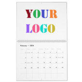 Voorbeeld aangepaste bedrijfskalender voor bedrijf kalender (Feb 2026)