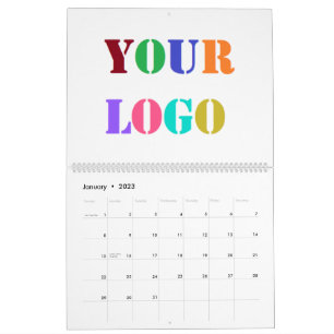 Voorbeeld aangepaste bedrijfskalender voor bedrijf kalender