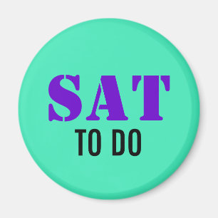 VOORBEELD: ALLEEN KLEUR / munt + jouw tekst Magneet