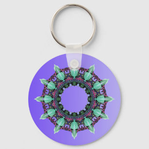 VOORBEELD ALLEEN KLEURKLEUREN - violet Sleutelhanger