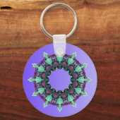 VOORBEELD ALLEEN KLEURKLEUREN - violet Sleutelhanger (Voorkant)