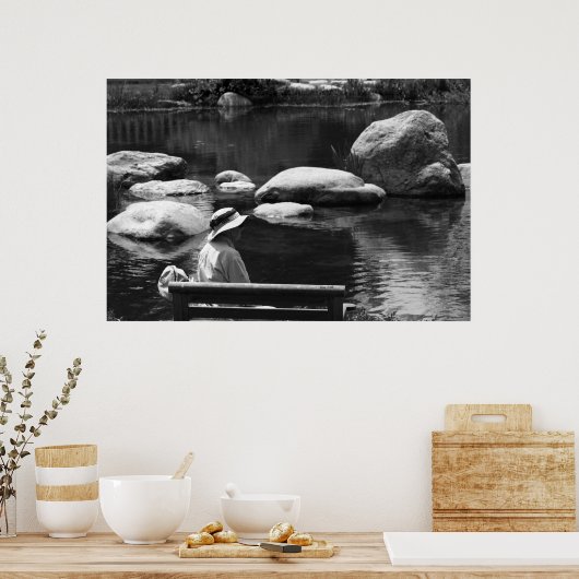 Voorbeeld, Big Springs-tuinen Poster (Keuken)