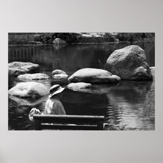 Voorbeeld, Big Springs-tuinen Poster (Voorkant)