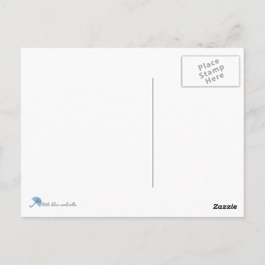 voorbeeld briefkaart (Achterkant)