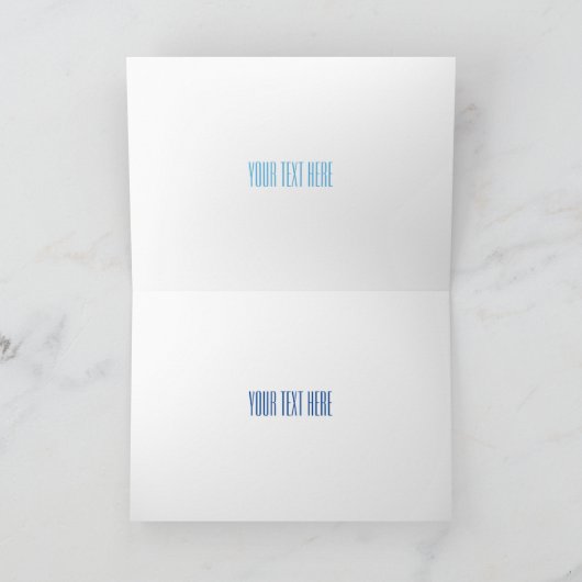 Voorbeeld cartoon van het luchtschip kaart (Binnen)