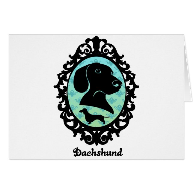 Voorbeeld Dachshund (Voorkant Horizontaal)
