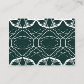 Voorbeeld Emerald Green Line Typografie Detail Informatiekaartje (Achterkant)