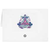 Voorbeeld en dansers van de antieke dans (Achterkant Horizontaal)