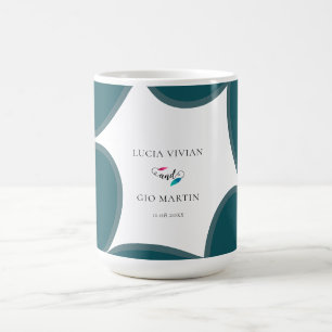 Voorbeeld Forest Green Wedding Favoriet Mok