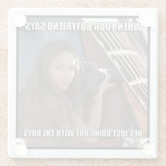 Voorbeeld Glazen Onderzetter (Achterkant)