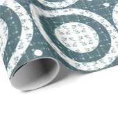 Voorbeeld groen bos cadeaupapier (Rol Hoek)