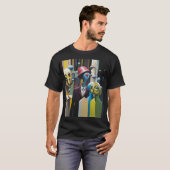 Voorbeeld in Ponderland Ken Gage Psychedelic T-shirt (Voorkant volledig)