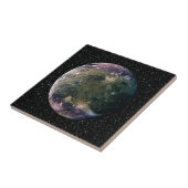 VOORBEELD JUPITER'S MOON GANYMEDE-sterren ~ Tegeltje (Zijkant)