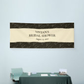 Voorbeeld kalligrafie tekstpatroon Vrijgezellenfee Spandoek (Beurs)