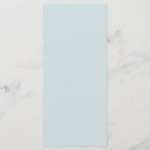 Voorbeeld klassiek Golden paars groen Menu (Achterkant)