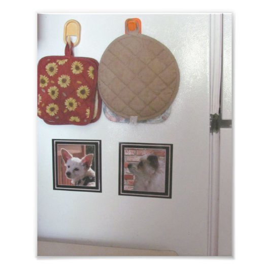 Voorbeeld Koelkast magneten Foto Afdruk (Voorkant)