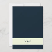 Voorbeeld marine foto opslaan van de datum kaart (Achterkant)