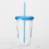 Voorbeeld melkcartoon acryl drinkbeker (Rechts)