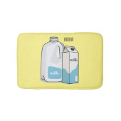 Voorbeeld melkcartoon badmat (Voorkant)