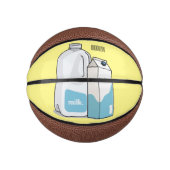 Voorbeeld melkcartoon basketbal (Voorkant)