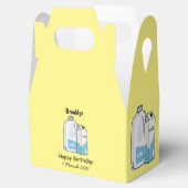 Voorbeeld melkcartoon bedankdoosjes (Geopend)