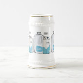 Voorbeeld melkcartoon bierpul (Center)