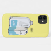 Voorbeeld melkcartoon Case-Mate iPhone case (Achterkant (horizontaal))