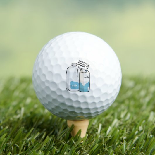 Voorbeeld melkcartoon golfballen (Insitu Shirt)