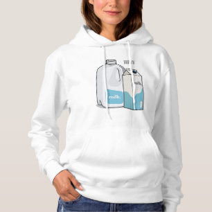 Voorbeeld melkcartoon hoodie