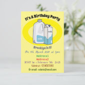 Voorbeeld melkcartoon kaart (Staand voorkant)