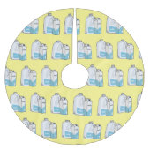 Voorbeeld melkcartoon kerstboom rok (Voorkant)