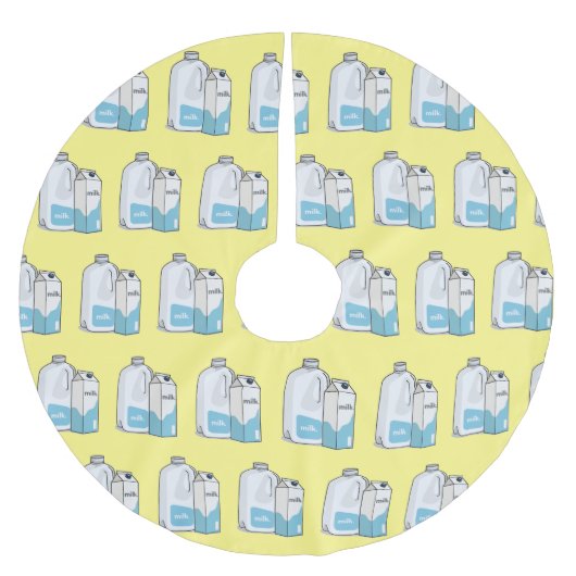 Voorbeeld melkcartoon kerstboom rok (Voorkant)