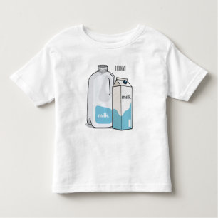 Voorbeeld melkcartoon kinder shirts