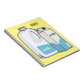 Voorbeeld melkcartoon notitieboek (Rechterzijde)