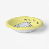 Voorbeeld melkcartoon papieren kommen (Gebogen)