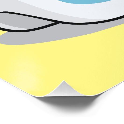 Voorbeeld melkcartoon perfect poster (Hoek)