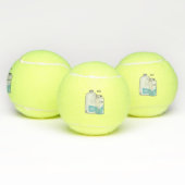 Voorbeeld melkcartoon tennisballen (Multi)