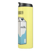 Voorbeeld melkcartoon thermosbeker (Geroteerd rechts)